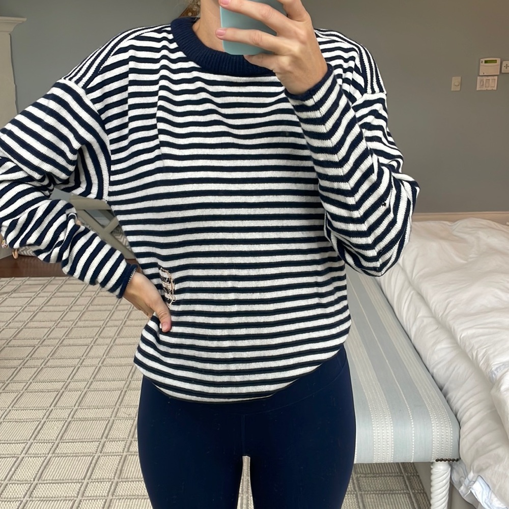Chloe striped sweater
